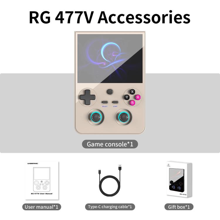 ANBERNIC RG477V 4.7-inch 120Hz Vertical Handheld Console