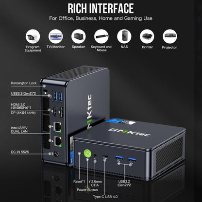 GMKtec NucBox K7 PLUS Mini GAMING PC