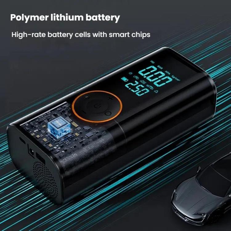 SUITU ST-9650B 4 x 2000mAh Car Emergency Starting Power Supply Inflatable Pump Integrated Machine