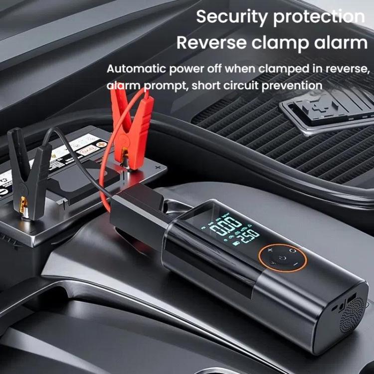 SUITU ST-9650B 4 x 2000mAh Car Emergency Starting Power Supply Inflatable Pump Integrated Machine