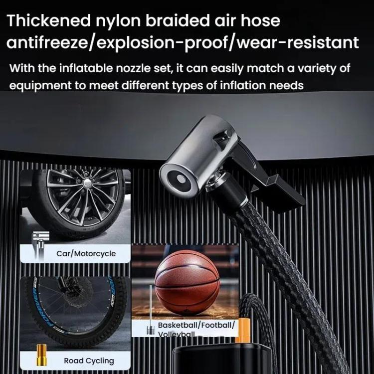 SUITU ST-9650B 4 x 2000mAh Car Emergency Starting Power Supply Inflatable Pump Integrated Machine