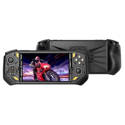 RG56 PRO 5.5-Inch Handheld Game Console EmuELEC System With HDMI TV Output WiFi Connectivity 128G (Black)