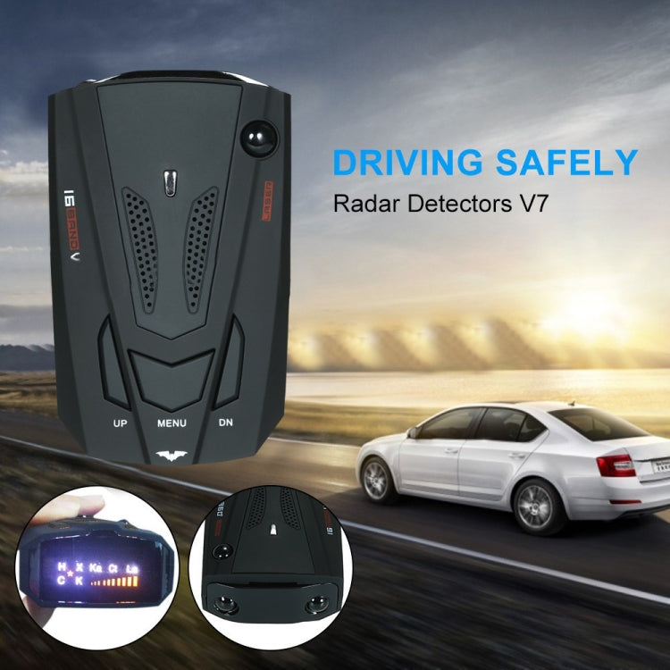 V7 360° Radar Detector with Dual Alerts™