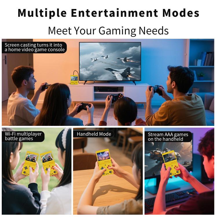 ANBERNIC RG 34XXSP 3.4-inch IPS Linux Retro Console