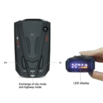 V7 360° Radar Detector with Dual Alerts™